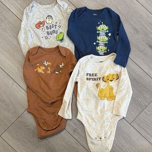 Jumping Beans Toy Story Lion King onesies 18M